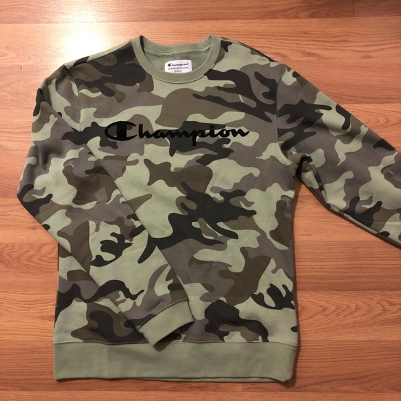 CHAMPION~camo men’s small sweatshirt - Picture 2 of 8